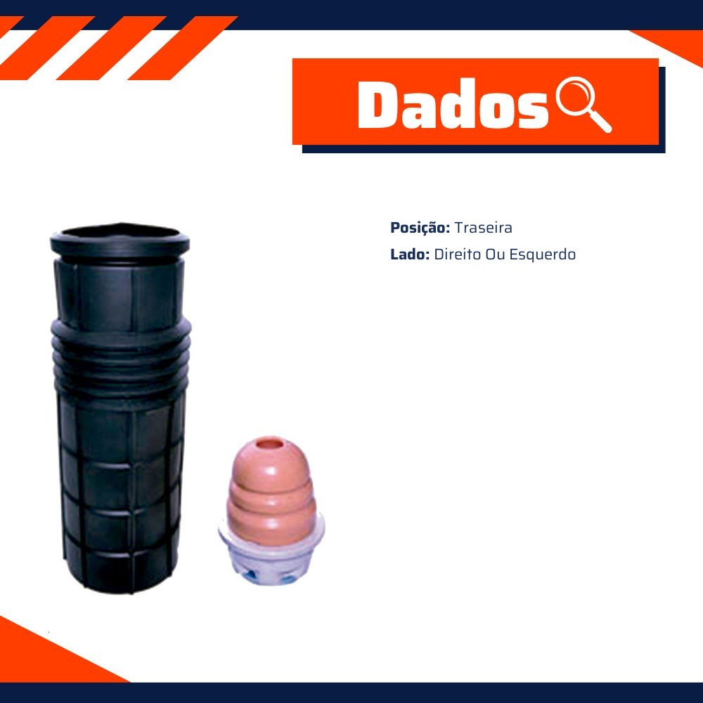 Kit de Coifa e Batente do Amortecedor para Fiat Palio - Amortex - 35770