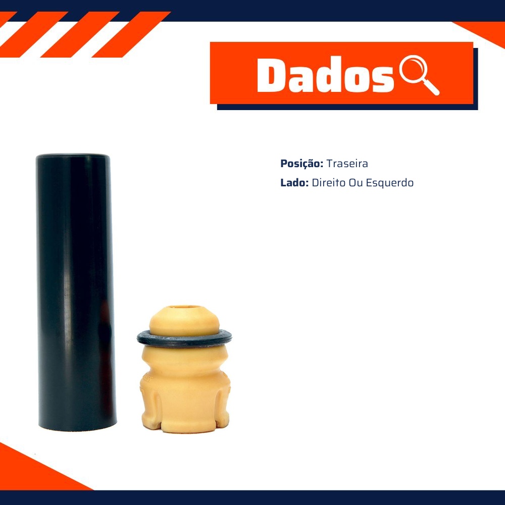 Kit de Coifa e Batente do Amortecedor para Hyundai HB20 - Amortex - 35797