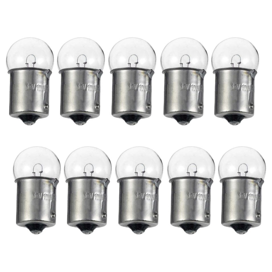 10 Lâmpadas Halógena R5W Branca 24V - Electric-Life - 28070