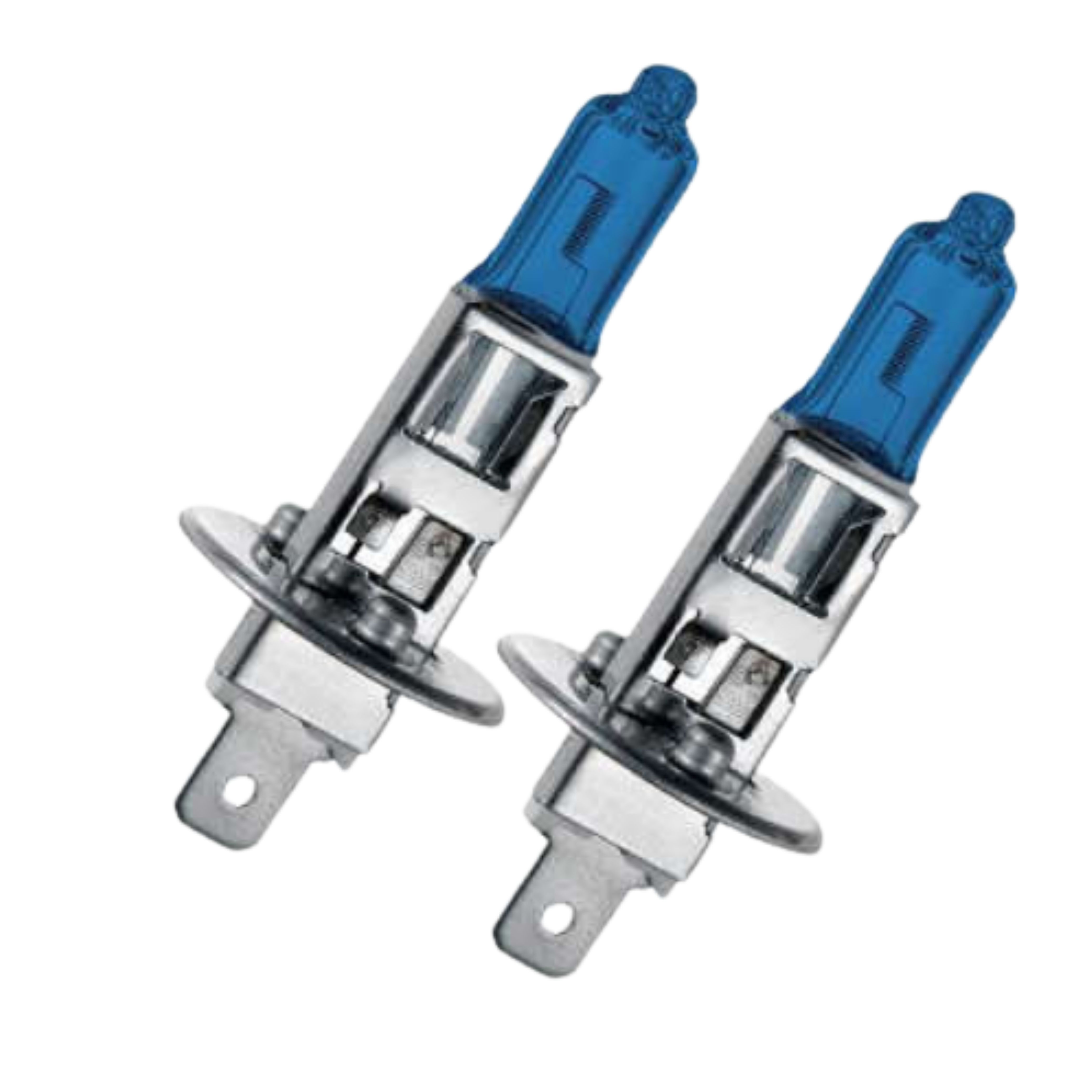 2 Lâmpada Halógena Super Branca H1 - Electric-Life - 27001