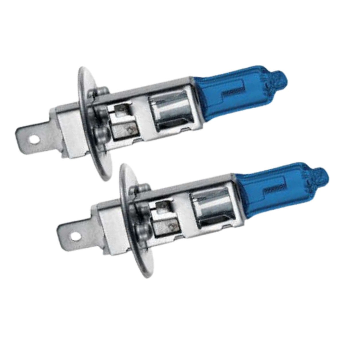 2 Lâmpada Halógena Super Branca H1 - Electric-Life - 27001