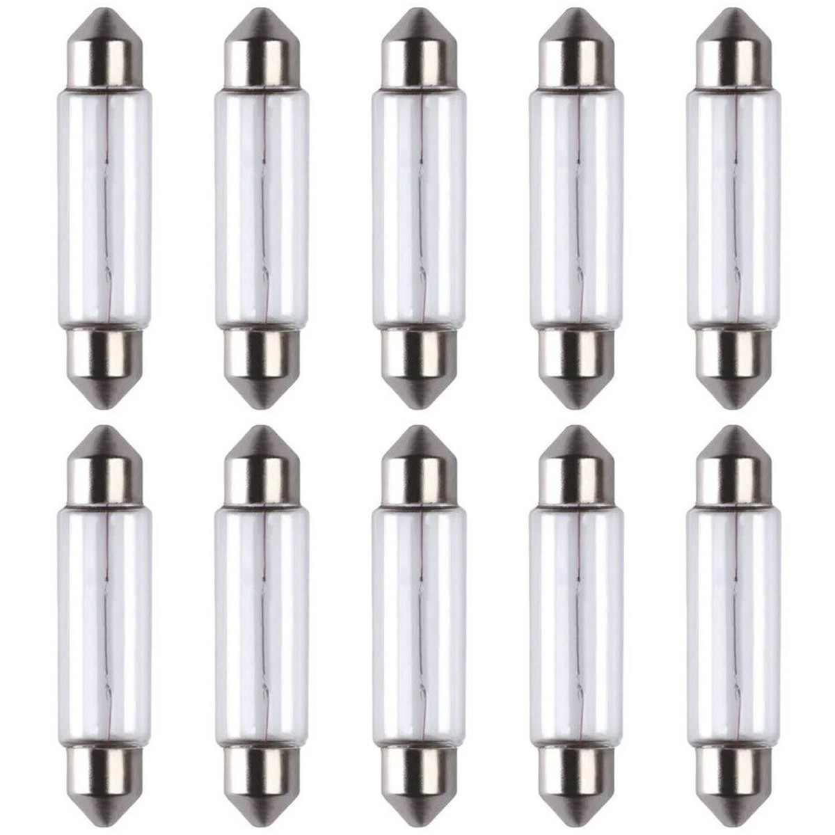 10 Lâmpadas Halógena Torpedo 10W - Electric-Life - 28034