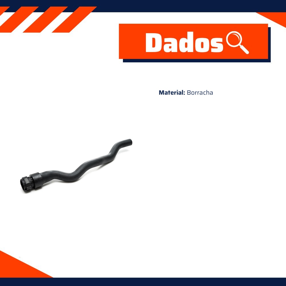 Mangueira de Entrada do Radiador para Renault CLIO e Kangoo - Uniflex - 67017