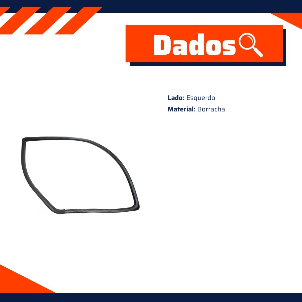 Moldura do Quadro da Porta com Pestana - Uniflex - 37633
