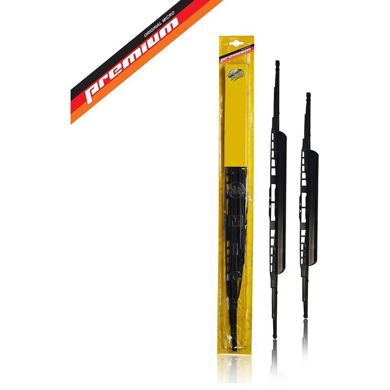 Par Palheta Limpador para Alfa Romeo 147 e Hyundai Elantra - Micro - 80180