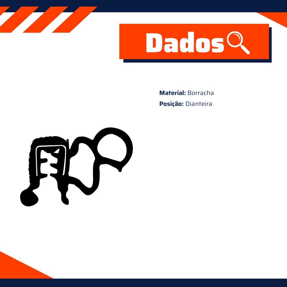Par de Borrachas da Porta para Citroen Jumper - Uniflex - 38966