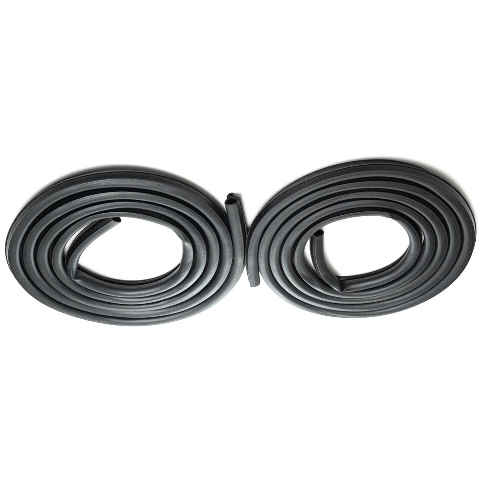 Par de Borrachas da Porta para Chevrolet Chevy 500 e Veraneio - Uniflex - 37930