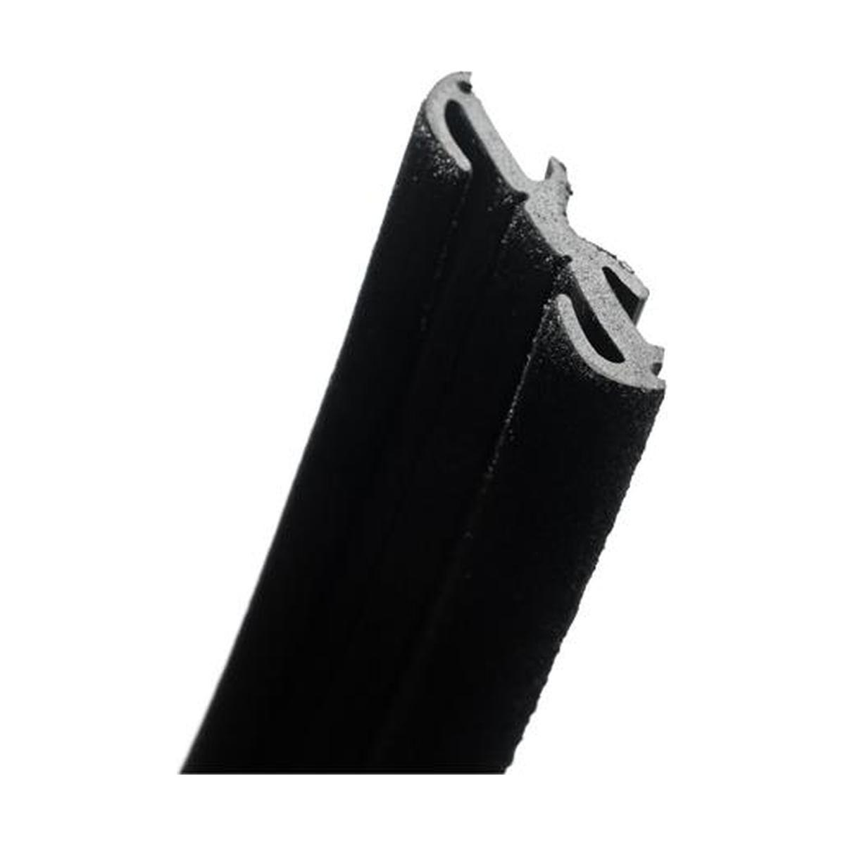 Par de Canaletas da Porta para Ford Escort e Volkswagen Apollo - Uniflex - 37530