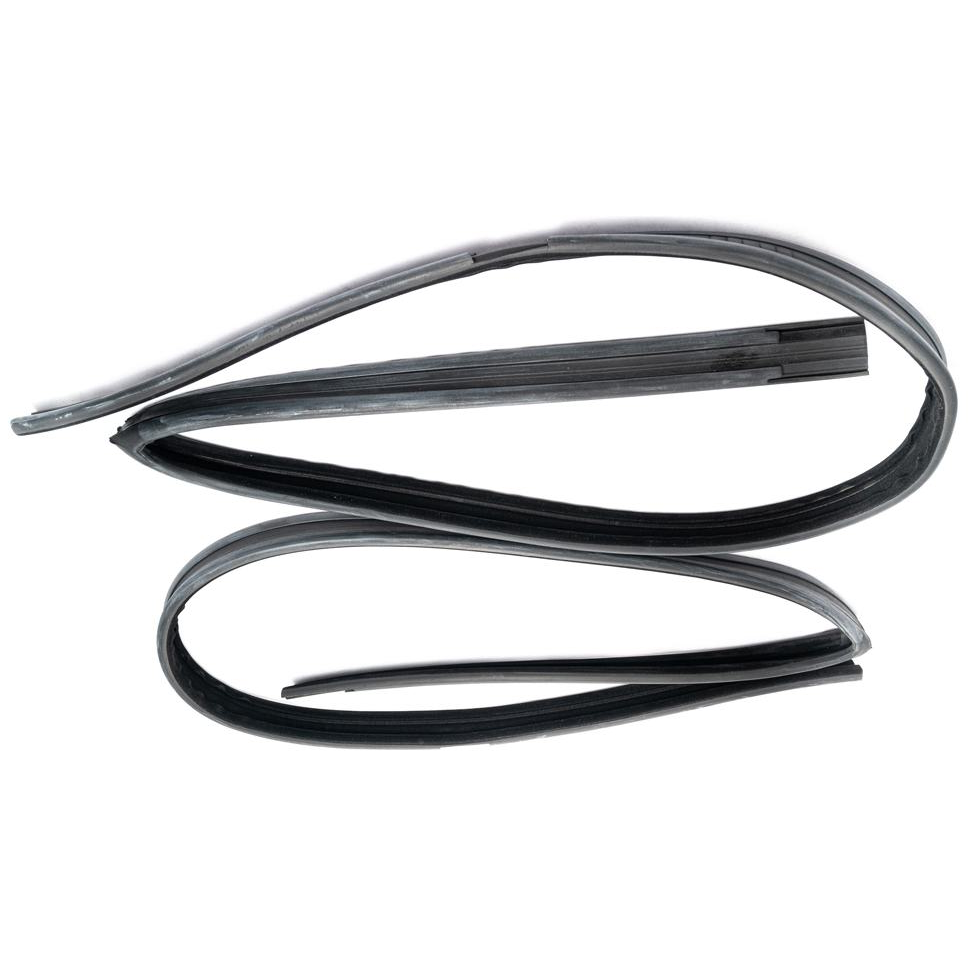Par de Canaletas da Porta para Volkswagen Quantum e Santana - Uniflex - 37544