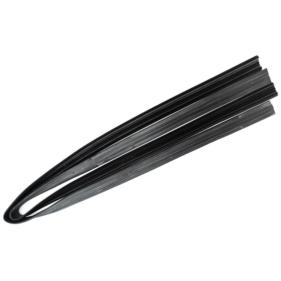 Par de Canaletas da Porta para Ford Fiesta - Uniflex - 38673