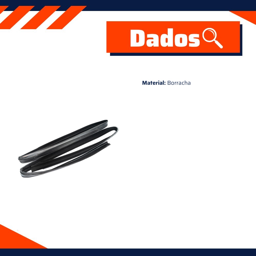 Par de Canaletas da Porta para Ford Escort e Verona - Uniflex - 37534
