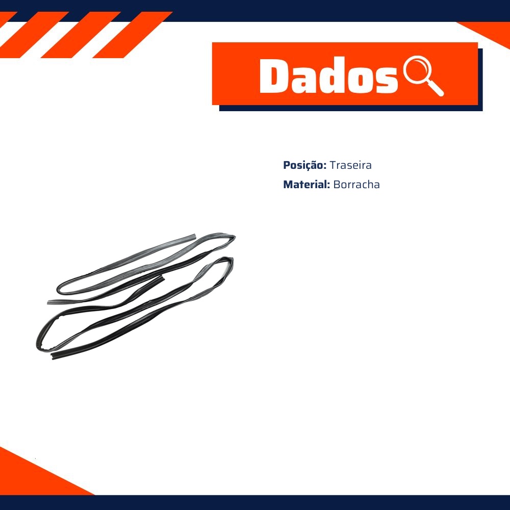 Par de Canaletas da Porta para Mitsubishi L200 - Uniflex - 39885