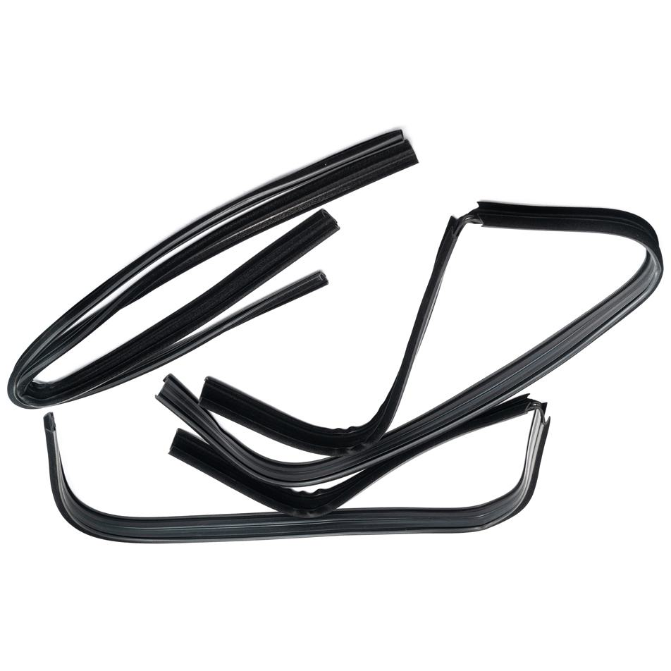 Par de Canaletas da Porta para Chevrolet Monza e Monza Hatch - Uniflex - 38063
