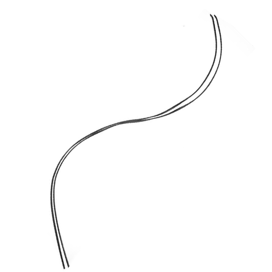 Par de Friso do Teto para Volkswagen Quantum - Uniflex - 37236