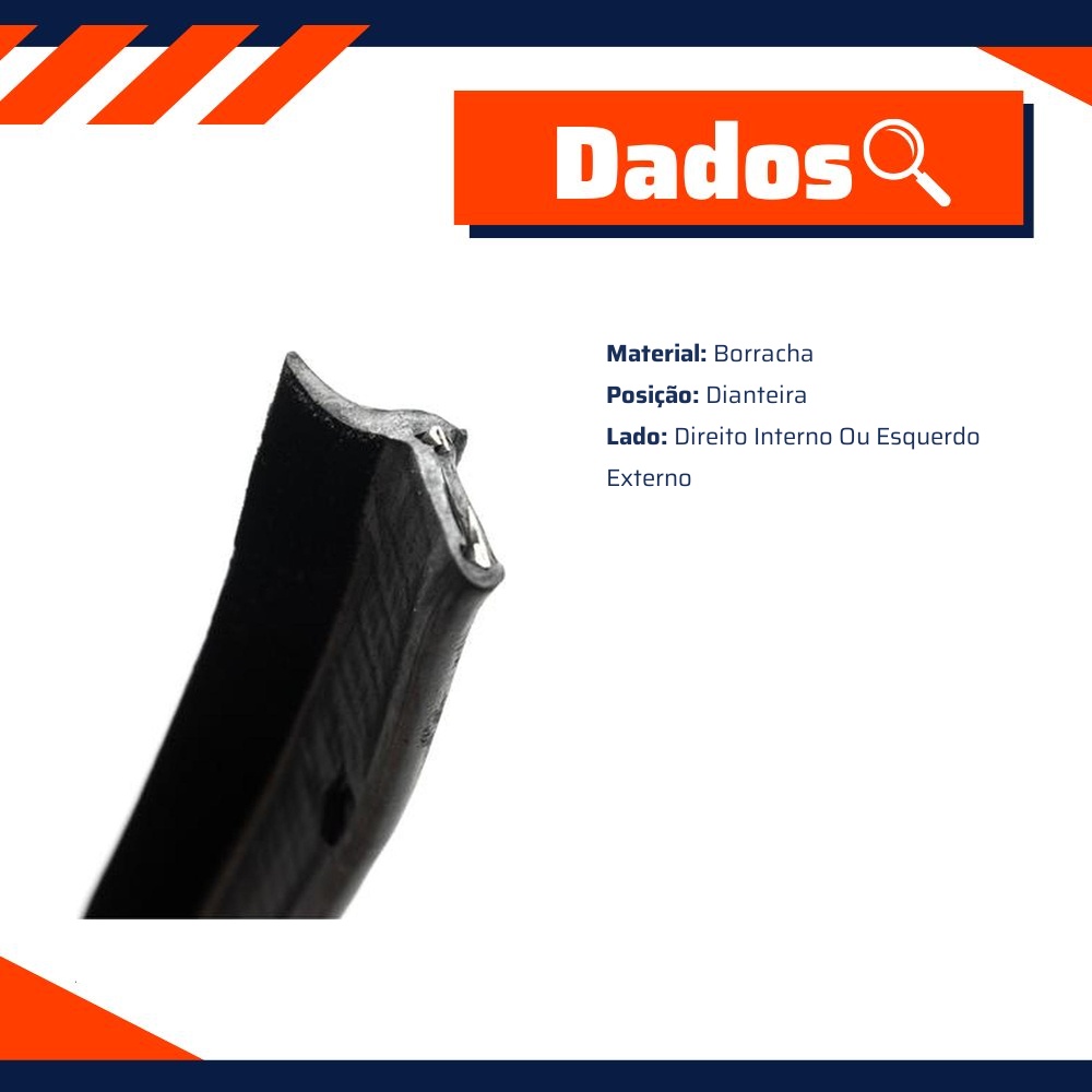 Pestana da Porta para Chevrolet Bonanza - Uniflex - 38144