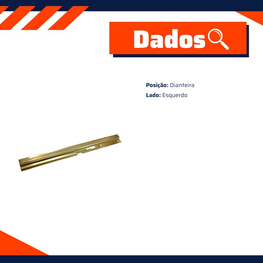 Suporte do Vidro da Porta para Chevrolet Corsa e Corsa Sedan - Micro - 42251