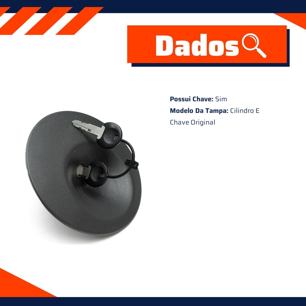 Tampa de Combustível para Renault Kangoo - Unick - 10439