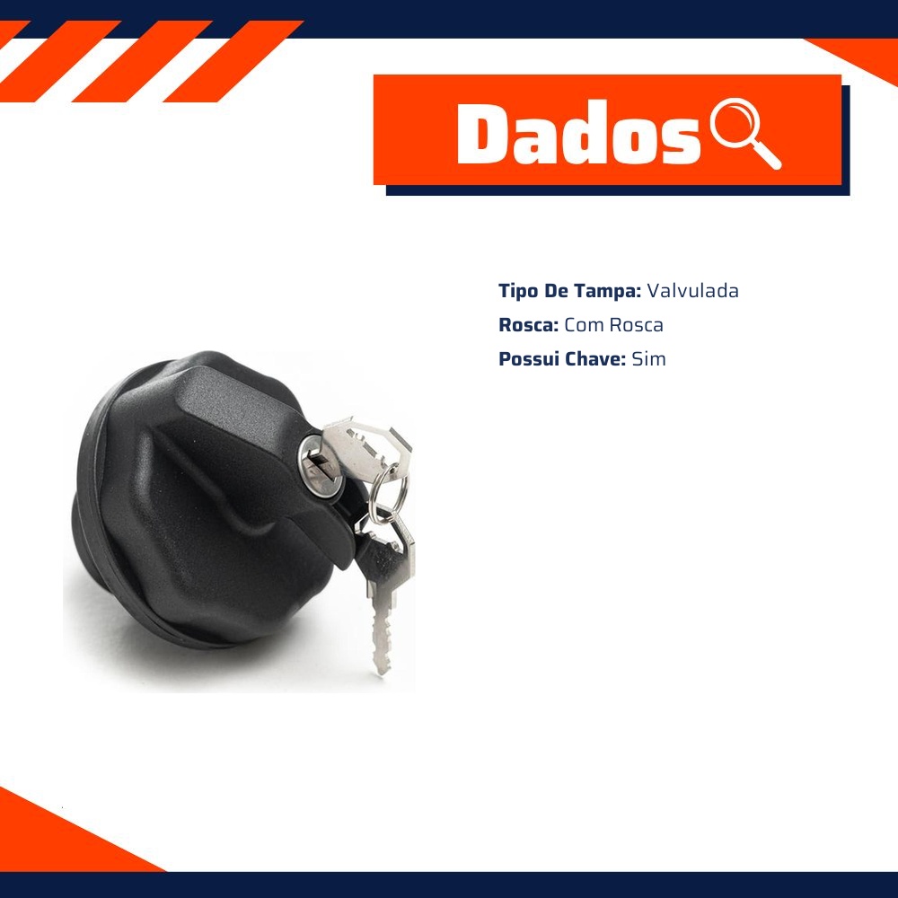 Tampa de Combustível - Unick - 10247