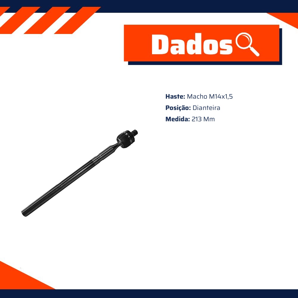 Terminal Axial para Renault Fluence - Amortex - 68495