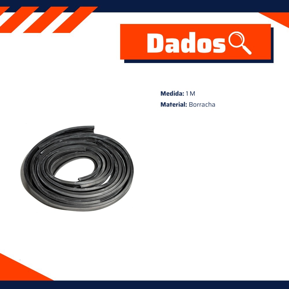 Borracha DA Cinta do Tanque de Combustível - Uniflex - 37727