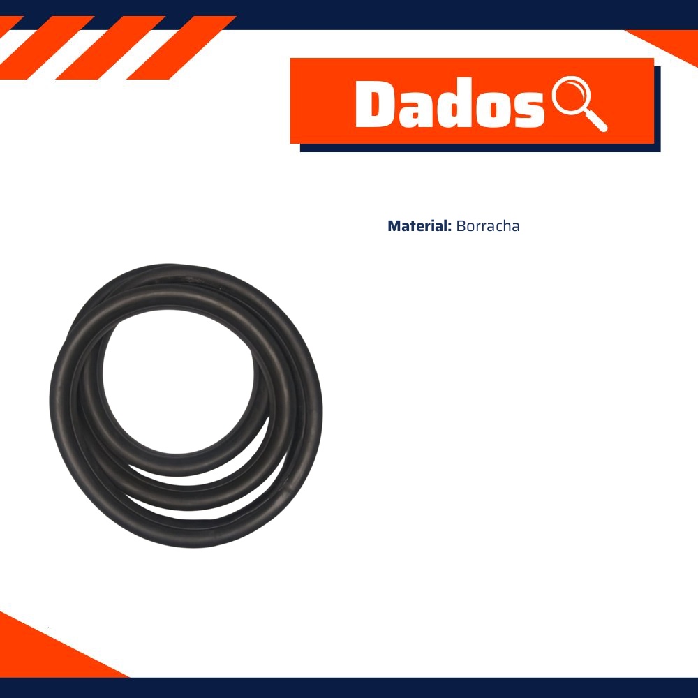 Borracha da Janela Lateral Fixa - Uniflex - 39391
