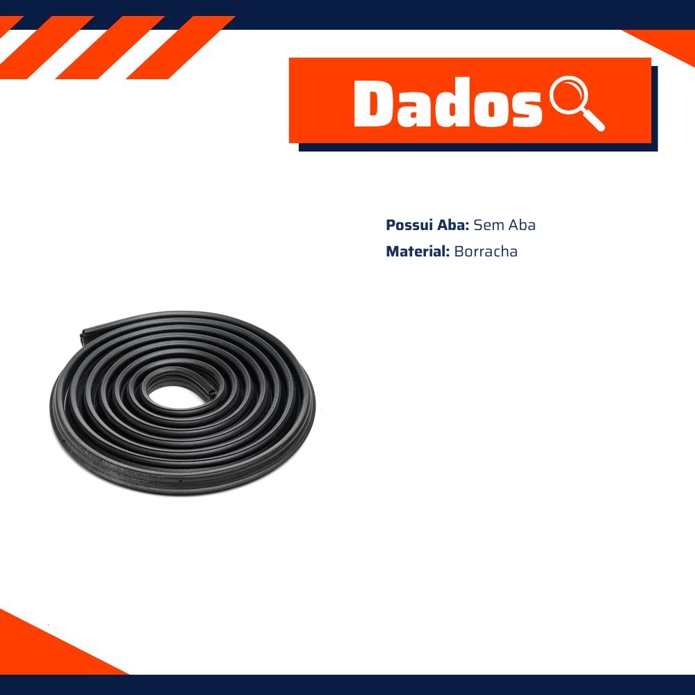Borracha DA Porta - Uniflex - 38509