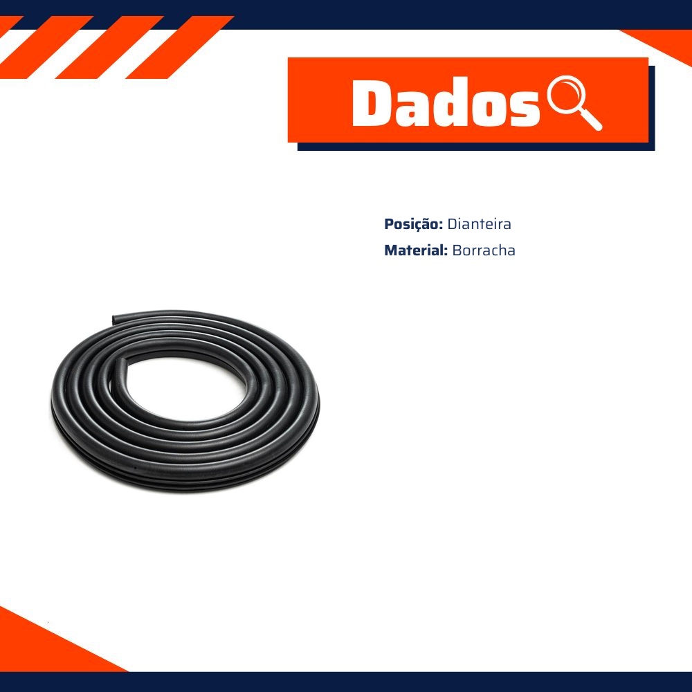 Borracha da Porta para Chevrolet Blazer e S10 - Uniflex - 37933
