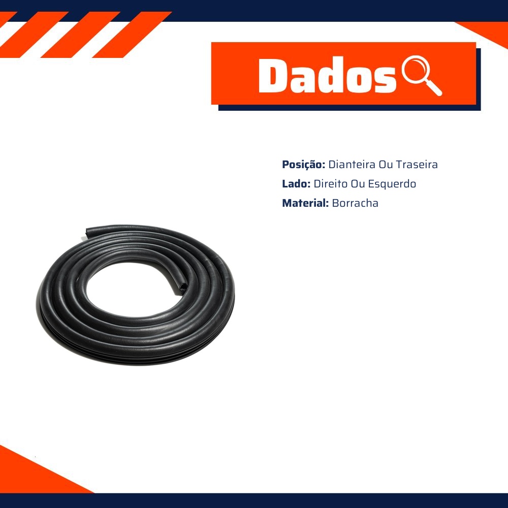 Borracha da Porta - Uniflex - 39934