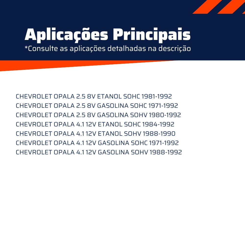 Borracha da Porta para Chevrolet Opala - Uniflex - 37940