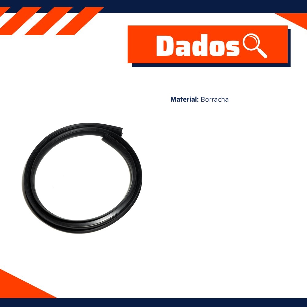 Borracha do Para-Brisa para Honda Accord - Uniflex - 39846