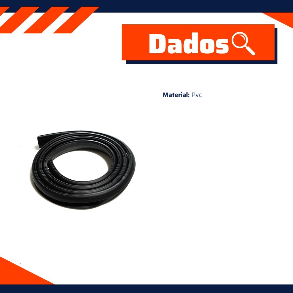 Borracha do Para-Brisa para Volkswagen Passat - Uniflex - 37133