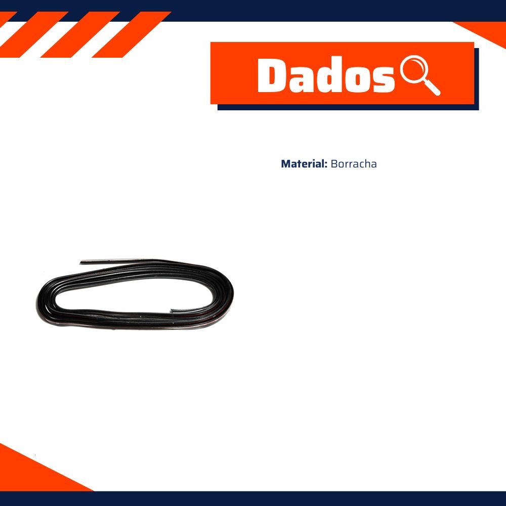 Borracha do Vigia da Tampa do Porta-Malas para Renault Scenic - Uniflex - 39824