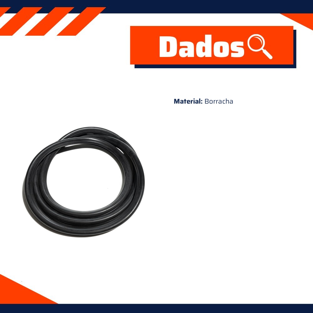 Borracha do Vigia da Tampa do Porta-Malas para Ford Belina - Uniflex - 38403