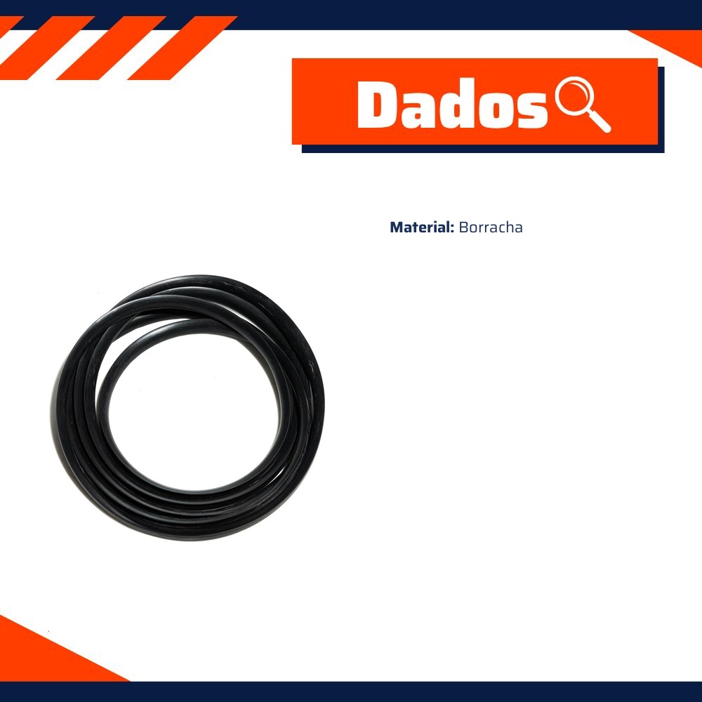 Borracha do Vigia da Tampa do Porta-Malas para Chevrolet Kadett - Uniflex - 37846