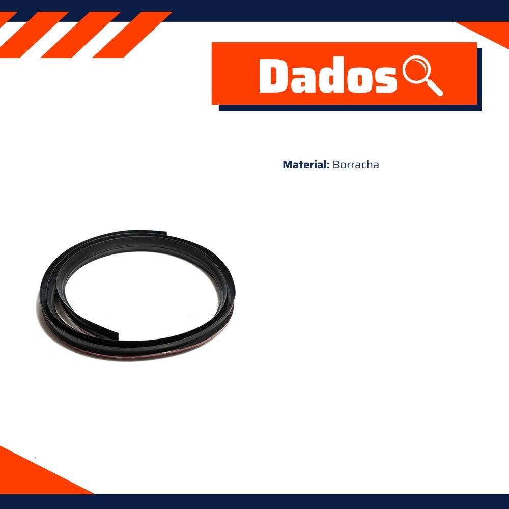 Borracha do Para-Brisa para Hyundai Azera - Uniflex - 39871