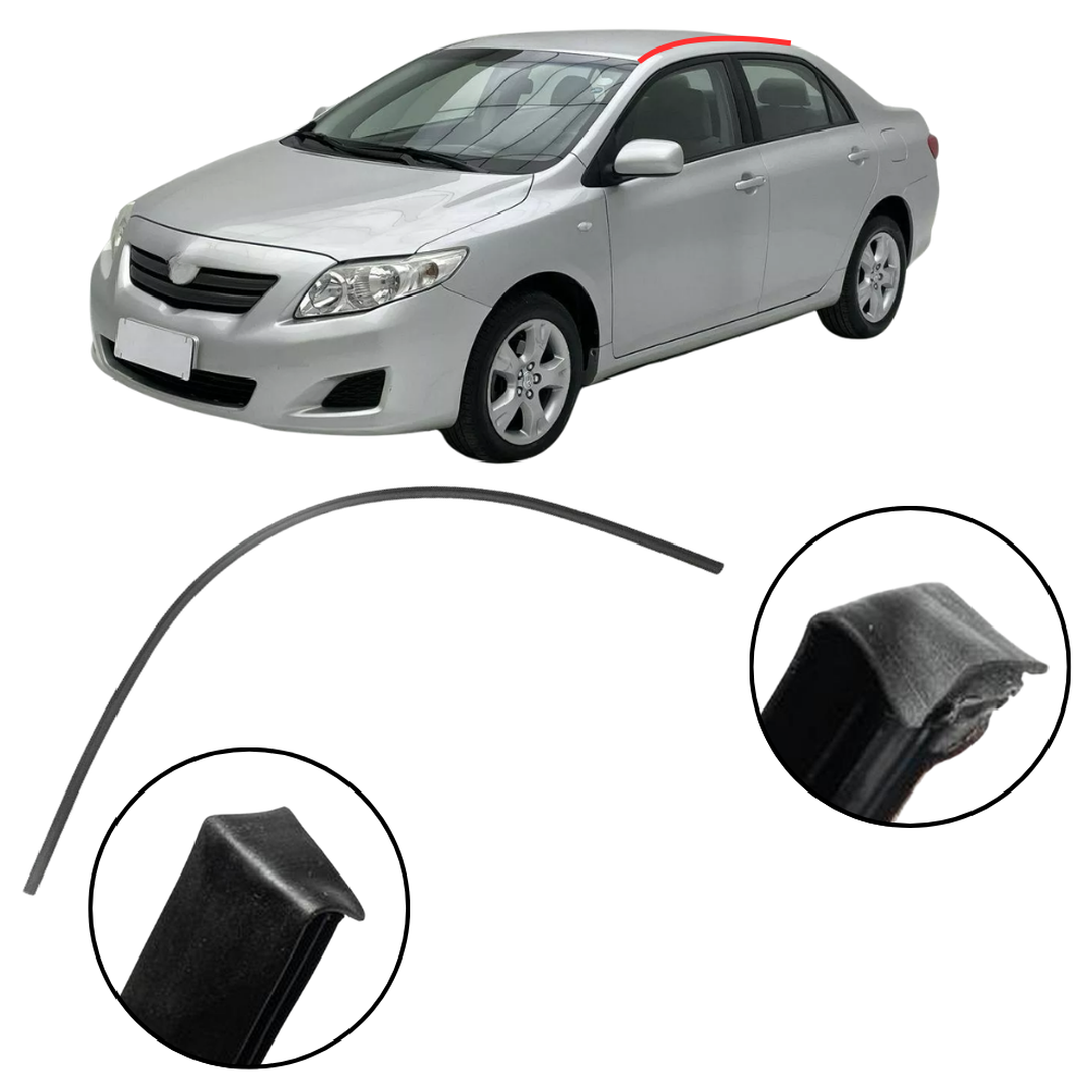 Friso do Teto para Toyota Corolla - Uniflex - 39675