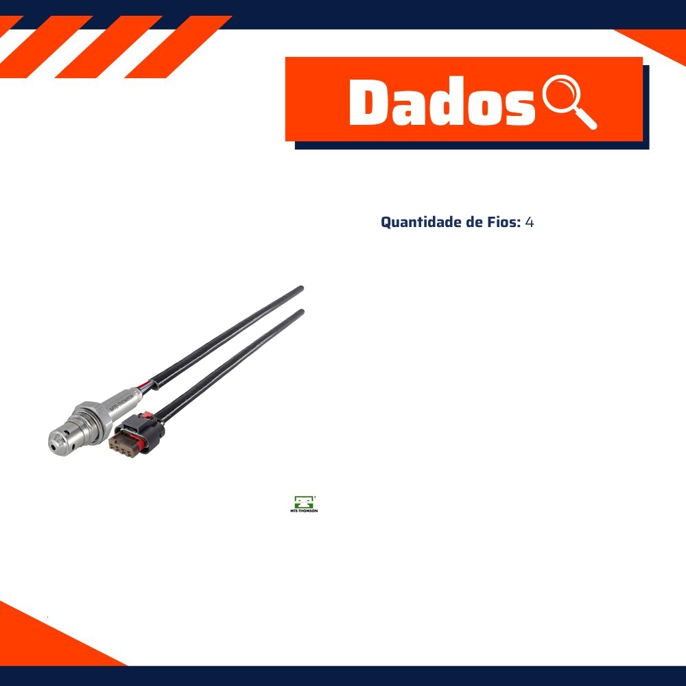 Sonda Lambda para Ford Ecosport - MTE-THOMSON - 8420.40.080