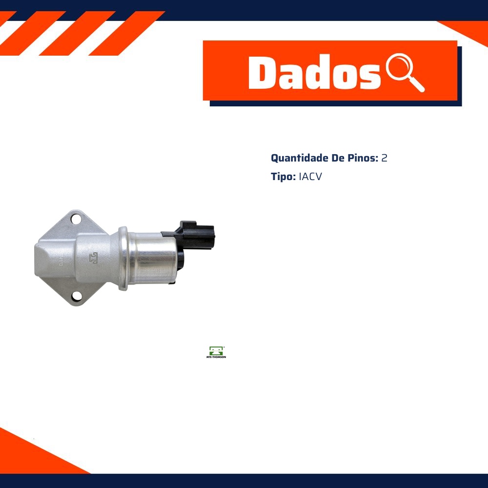 Válvula de Controle de Marcha Lenta Iacv para Ford Focus - MTE-THOMSON - 7414