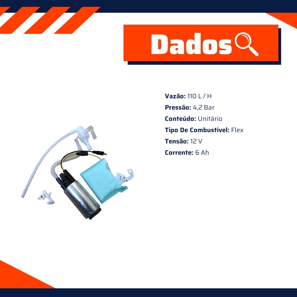 Bomba de Combustível Gauss Gi3919 - Gauss - Gi3919