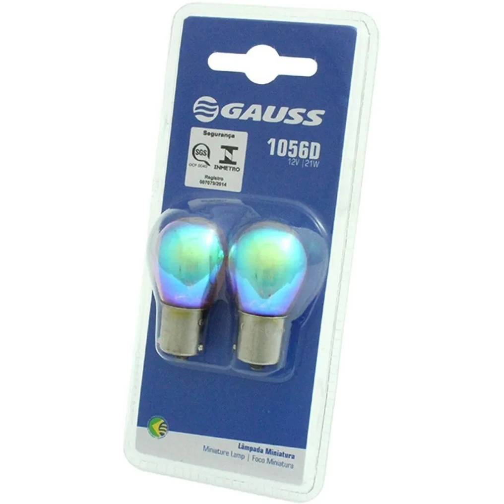 Par Lâmpada Miniatura 12V 35W - Gauss - GL1056D