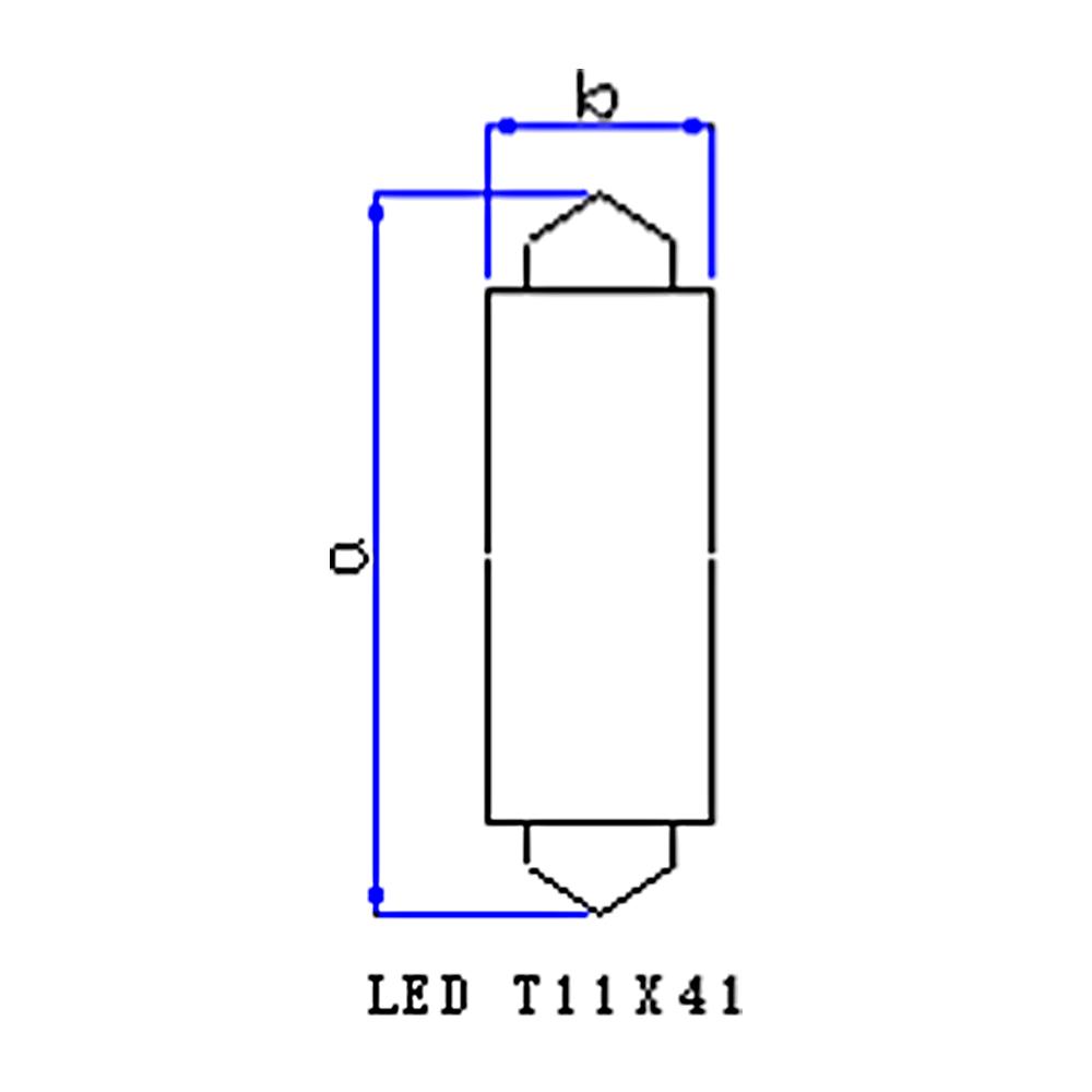 Par Lâmpada LED 12V 2,23W - Gauss - GL324LED