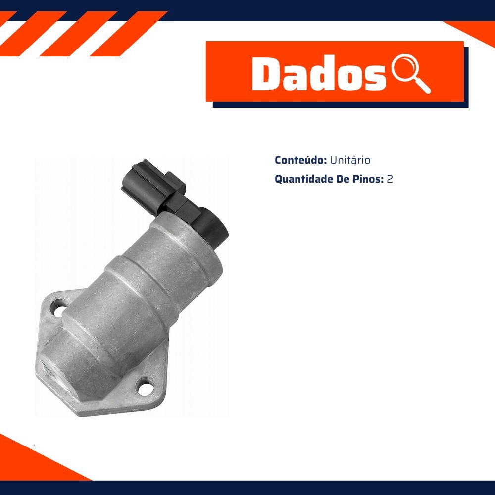 Atuador Marcha Lenta - Gauss - GS6904