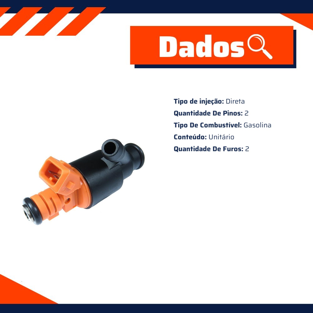 Bico Injetor para KIA Sportage - Gauss - GI9504