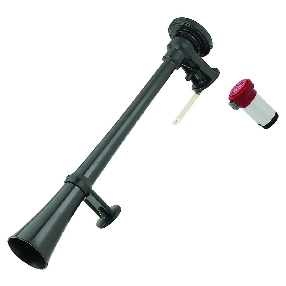 Buzina Corneta Preta 12V - Gauss - GB1011