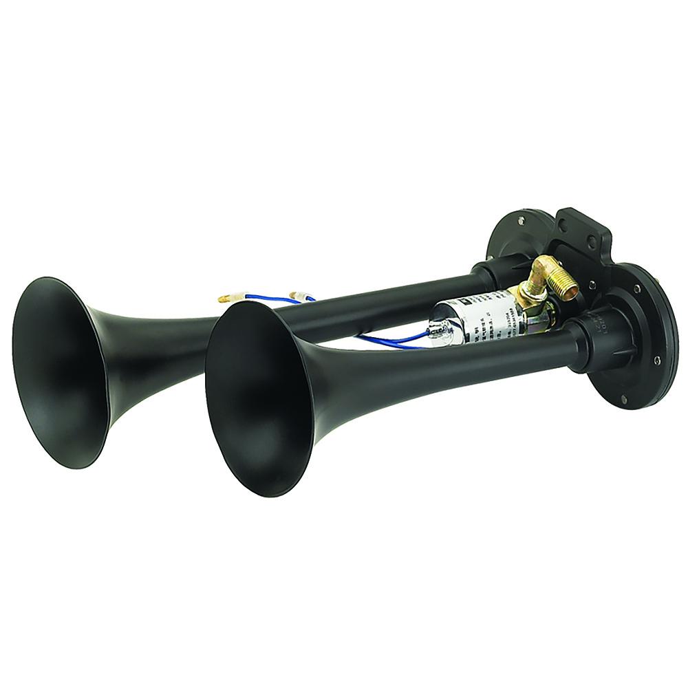 Buzina de 2 Cornetas Cromada 12/24V - Gauss - GB1090