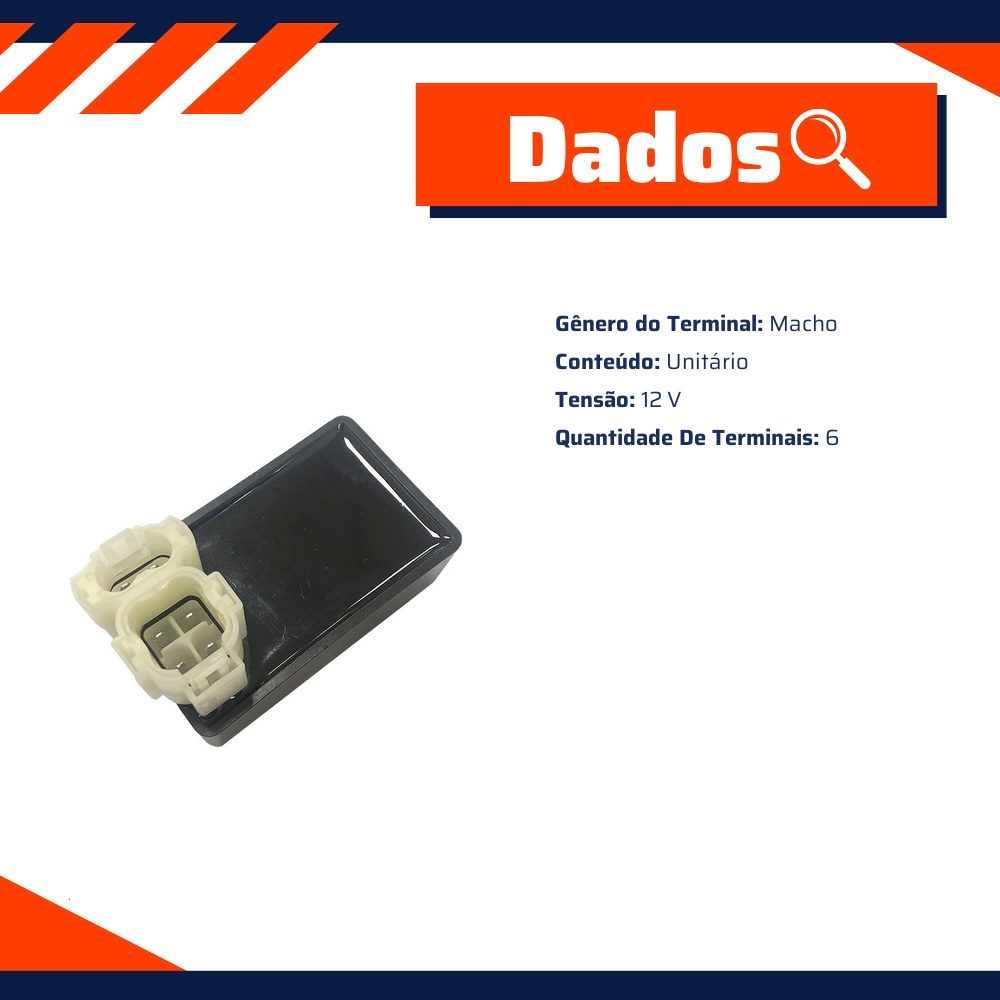 CDI para Dafra Kansas 150 - Gauss - GM11023