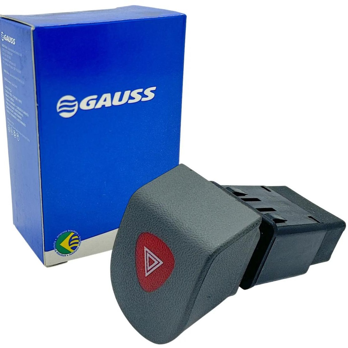 Interruptor do Pisca Alerta para Renault Kangoo - Gauss - GE2133