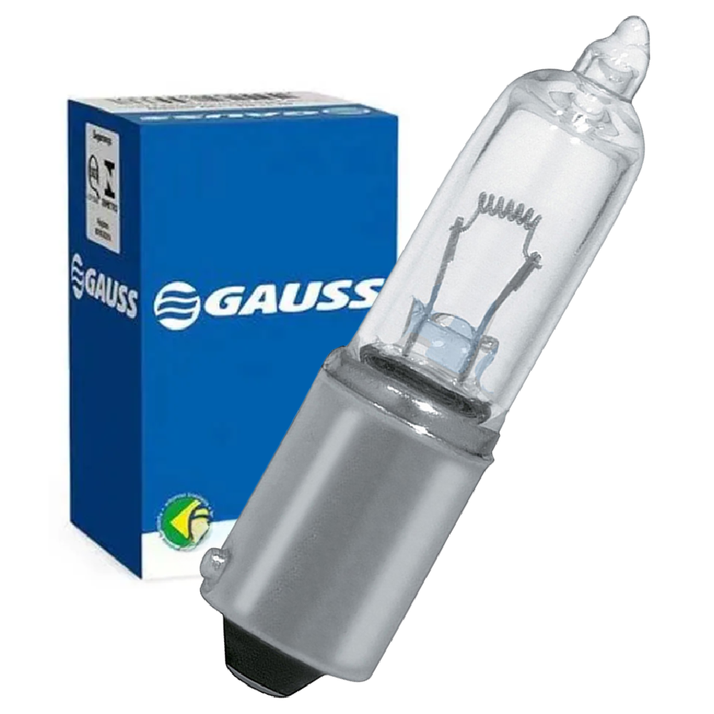 Lâmpada Halogena H21W 24V 21W Incolor - Gauss - GL49H21W