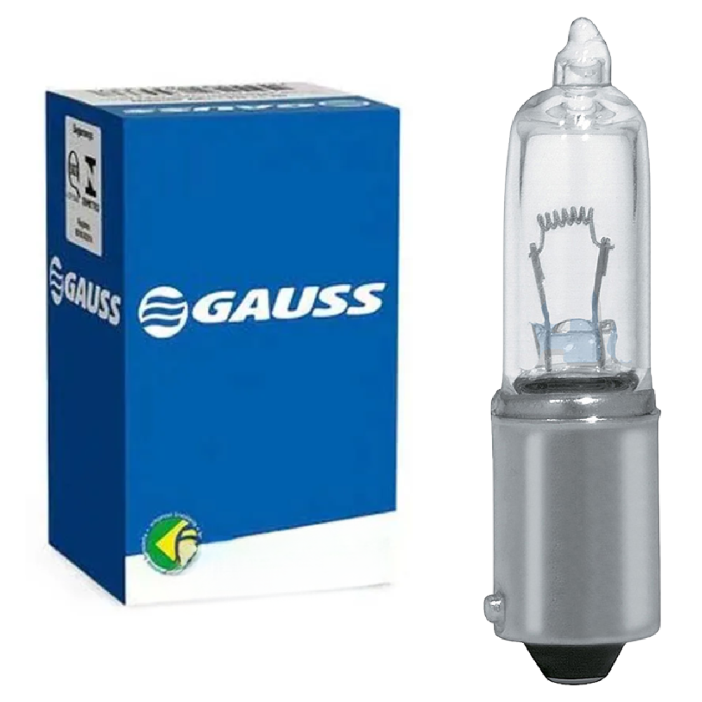 Lâmpada Halogena H21W 24V 21W Incolor - Gauss - GL49H21W