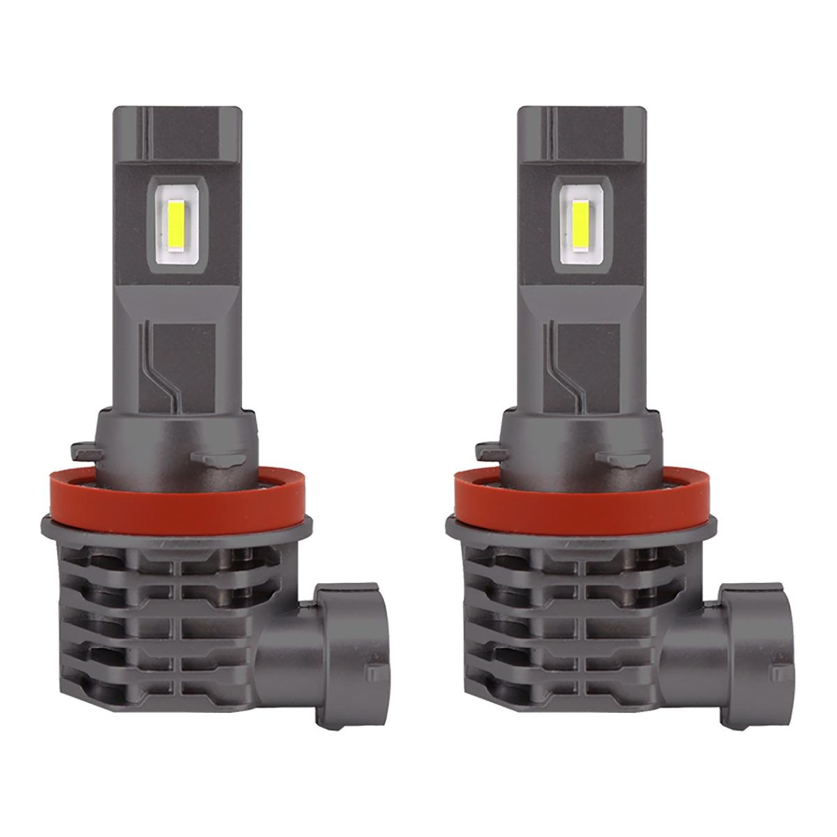 Par Lâmpada Led H11 9 A 32V 25W Incolor - Gauss - GL211H11LED